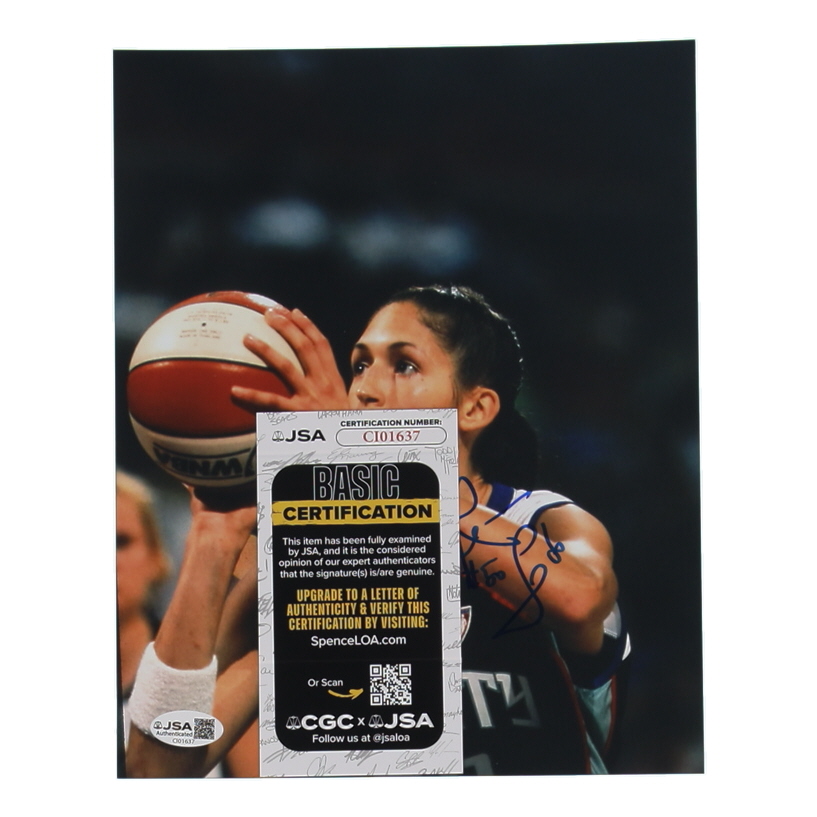 Rebecca Lobo Signed Liberty 8x10 Photo (JSA) at PristineAuction.com Rebecca Lobo Signed Liberty 8x10 Photo (JSA) at PristineAuction.com