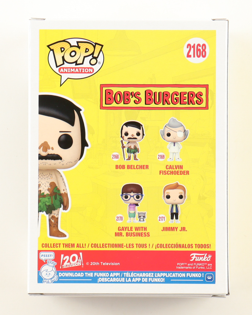 John Roberts Signed "Bob's Burgers" Bob Belcher #2168 Funko Pop! Vinyl Figure (ACOA) at PristineAuction.com John Roberts Signed "Bob's Burgers" Bob Belcher #2168 Funko Pop! Vinyl Figure (ACOA) at PristineAuction.com