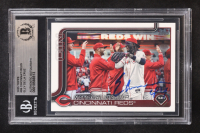Elly De La Cruz Signed 2025 Topps Cincinnati Reds #99 (BGS) at PristineAuction.com