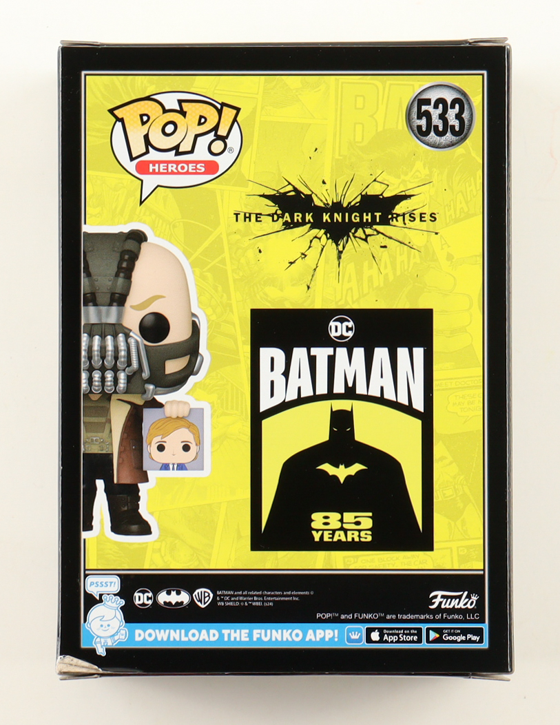 Tom Hardy Signed "The Dark Knight Rises" #533 Bane Funko Pop Vinyl Figure (PSA) at PristineAuction.com Tom Hardy Signed "The Dark Knight Rises" #533 Bane Funko Pop Vinyl Figure (PSA) at PristineAuction.com