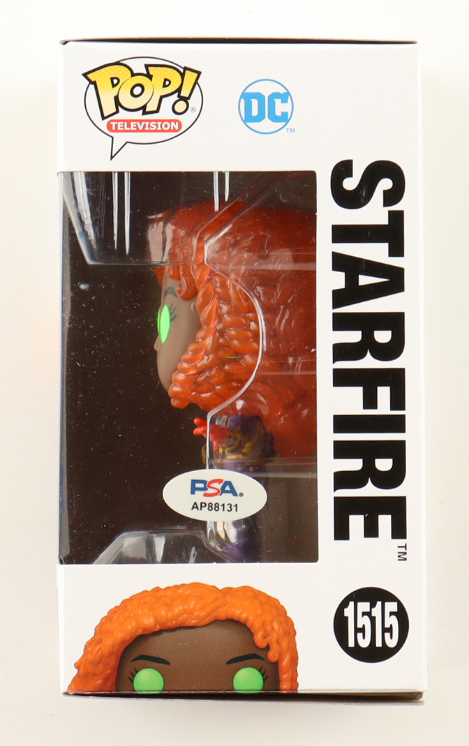 Anna Diop Signed "Titans" #1515 Starfire Funko Pop! Vinyl Figure (PSA) at PristineAuction.com Anna Diop Signed "Titans" #1515 Starfire Funko Pop! Vinyl Figure (PSA) at PristineAuction.com