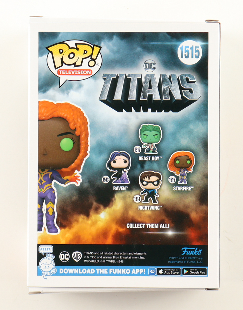 Anna Diop Signed "Titans" #1515 Starfire Funko Pop! Vinyl Figure (PSA) at PristineAuction.com Anna Diop Signed "Titans" #1515 Starfire Funko Pop! Vinyl Figure (PSA) at PristineAuction.com