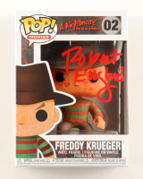 Robert Englund Signed "A Nightmare On Elm Street" #02 Freddy Krueger Funko Pop! Vinyl Figure (ACOA) at PristineAuction.com