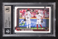 Elly De La Cruz Signed 2025 Topps It Takes Two #295 (BGS) at PristineAuction.com