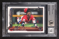 Elly De La Cruz Signed 2025 Topps Future Stars #150 (BGS | BGS Autograph Graded 10) at PristineAuction.com