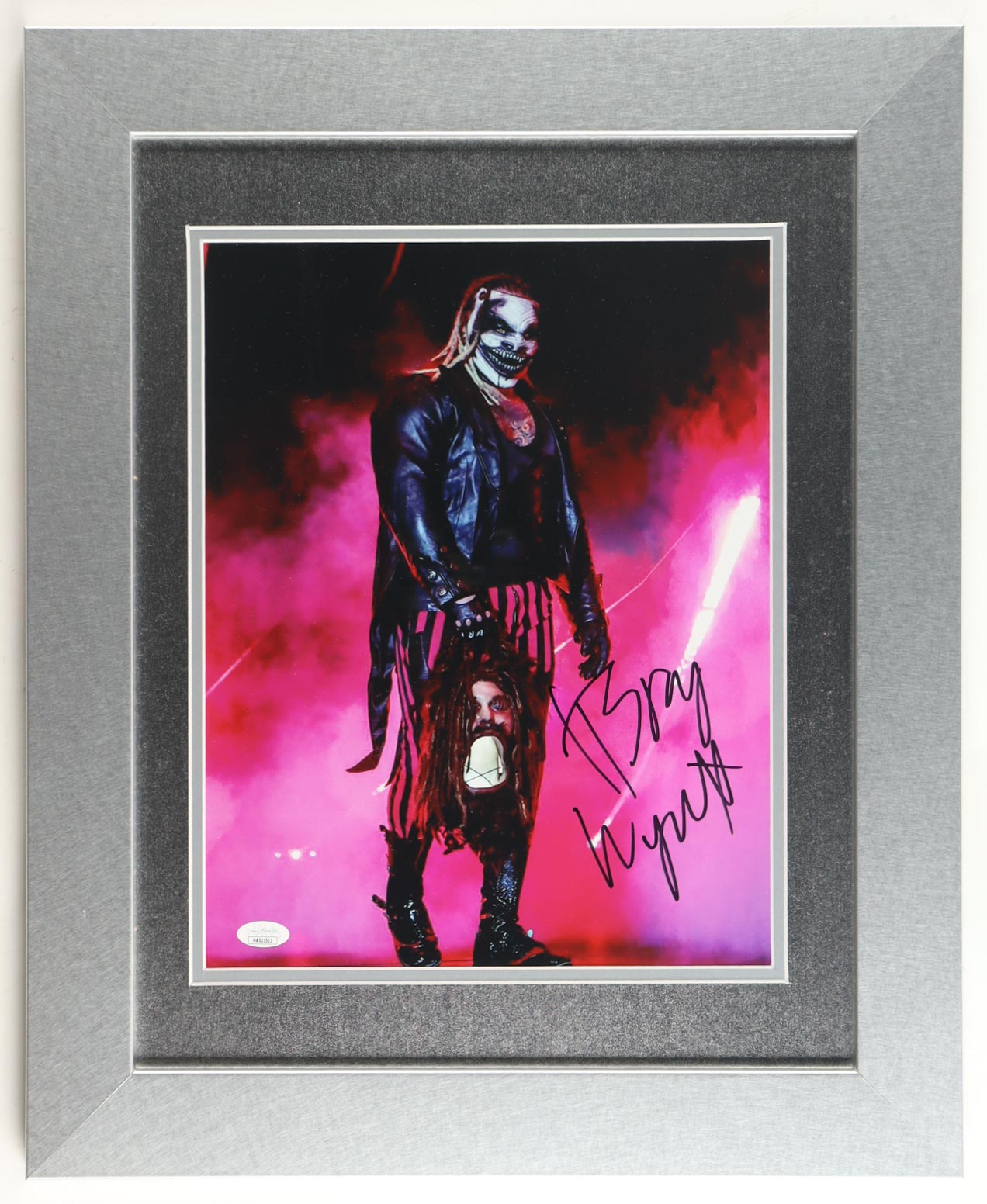 Bray Wyatt Signed WWE Custom Framed Photo Display (JSA) at PristineAuction.com Bray Wyatt Signed WWE Custom Framed Photo Display (JSA) at PristineAuction.com