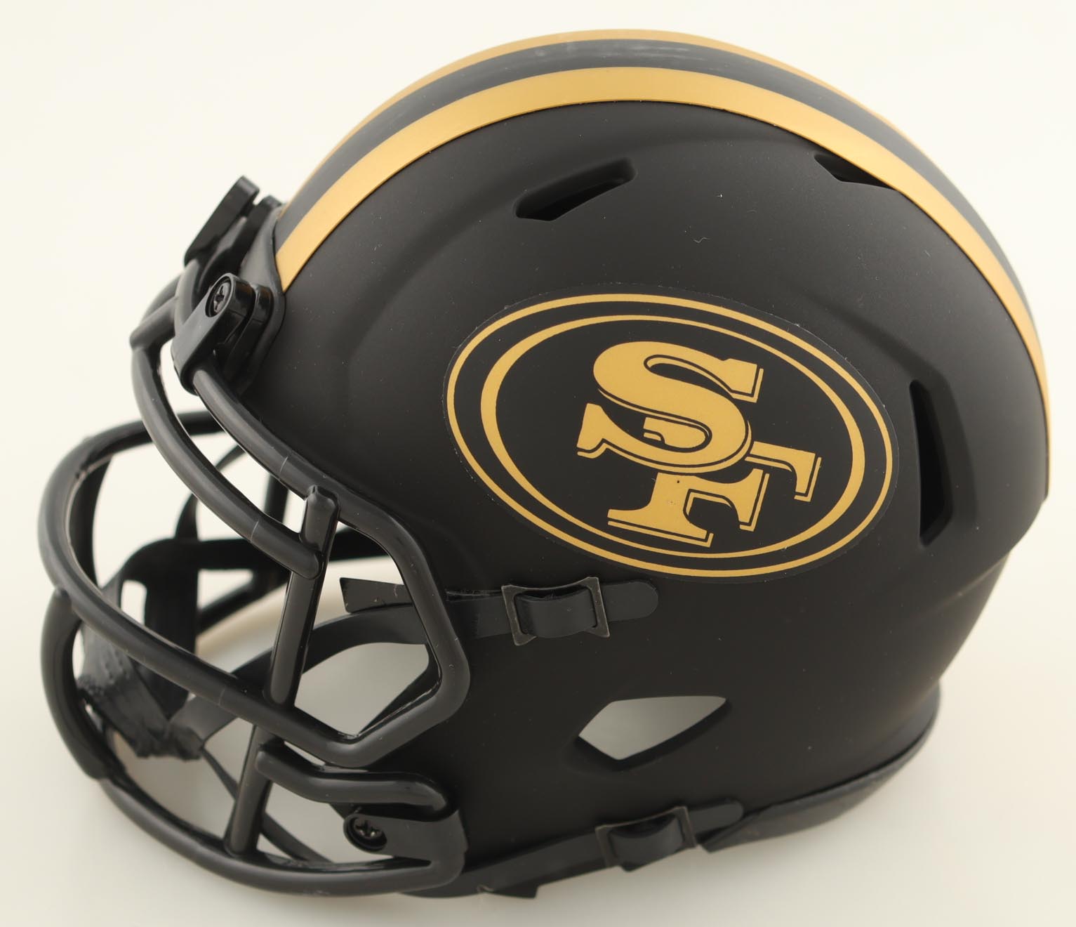 Fred Warner Signed 49ers Eclipse Alternate Speed Mini Helmet (Beckett) at PristineAuction.com Fred Warner Signed 49ers Eclipse Alternate Speed Mini Helmet (Beckett) at PristineAuction.com