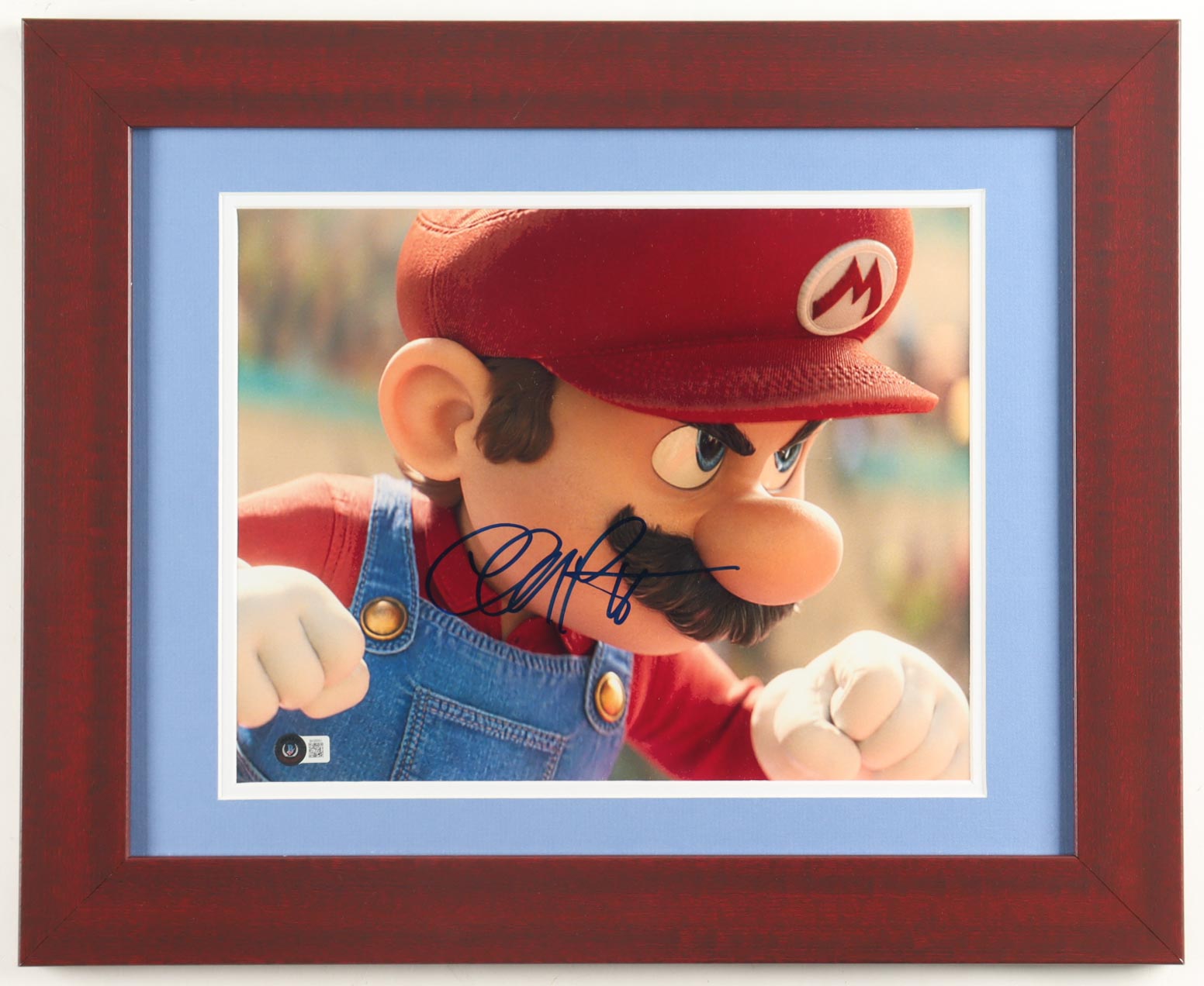 Chris Pratt Signed "Super Mario Bros. Movie" Custom Framed Photo (Beckett) at PristineAuction.com Chris Pratt Signed "Super Mario Bros. Movie" Custom Framed Photo (Beckett) at PristineAuction.com