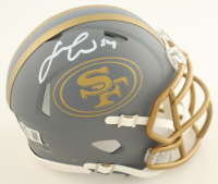 Fred Warner Signed 49ers Slate Alternate Speed Mini Helmet (Beckett) at PristineAuction.com