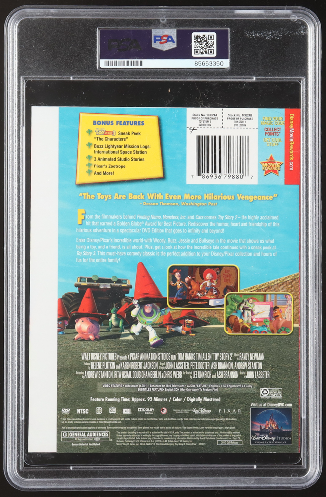 Tim Allen Signed "Toy Story 2" DVD Cover (PSA) at PristineAuction.com Tim Allen Signed "Toy Story 2" DVD Cover (PSA) at PristineAuction.com