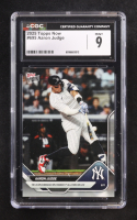 Aaron Judge 2025 Topps Now #695 (CGC 9) at PristineAuction.com