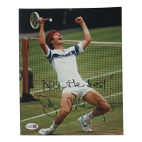 John McEnroe Signed 8x10 Photo Inscribed "All the Best" (JSA) at PristineAuction.com