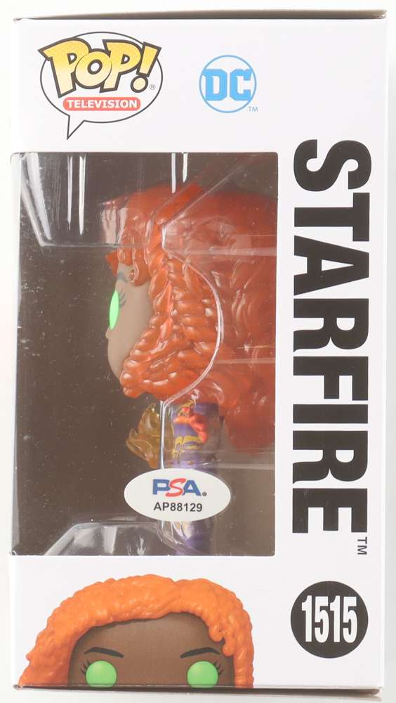 Anna Diop Signed "Titans" #1515 Starfire Funko Pop! Vinyl Figure (PSA) at PristineAuction.com Anna Diop Signed "Titans" #1515 Starfire Funko Pop! Vinyl Figure (PSA) at PristineAuction.com