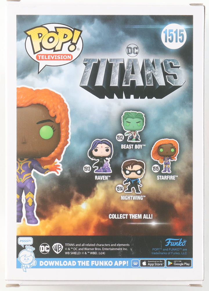 Anna Diop Signed "Titans" #1515 Starfire Funko Pop! Vinyl Figure (PSA) at PristineAuction.com Anna Diop Signed "Titans" #1515 Starfire Funko Pop! Vinyl Figure (PSA) at PristineAuction.com