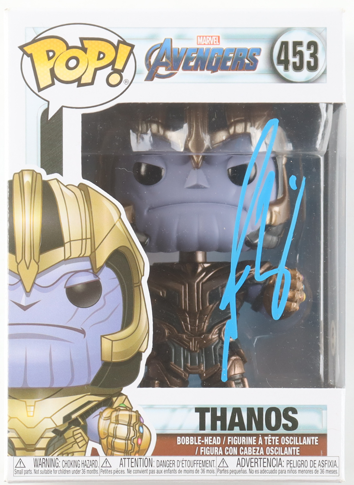 Josh Brolin Signed "Avengers" #453 Thanos Bobble-Head Funko Pop! Vinyl Figure (PSA) at PristineAuction.com Josh Brolin Signed "Avengers" #453 Thanos Bobble-Head Funko Pop! Vinyl Figure (PSA) at PristineAuction.com