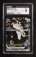Aaron Judge 2025 Topps Now #695 (CGC 9) at PristineAuction.com