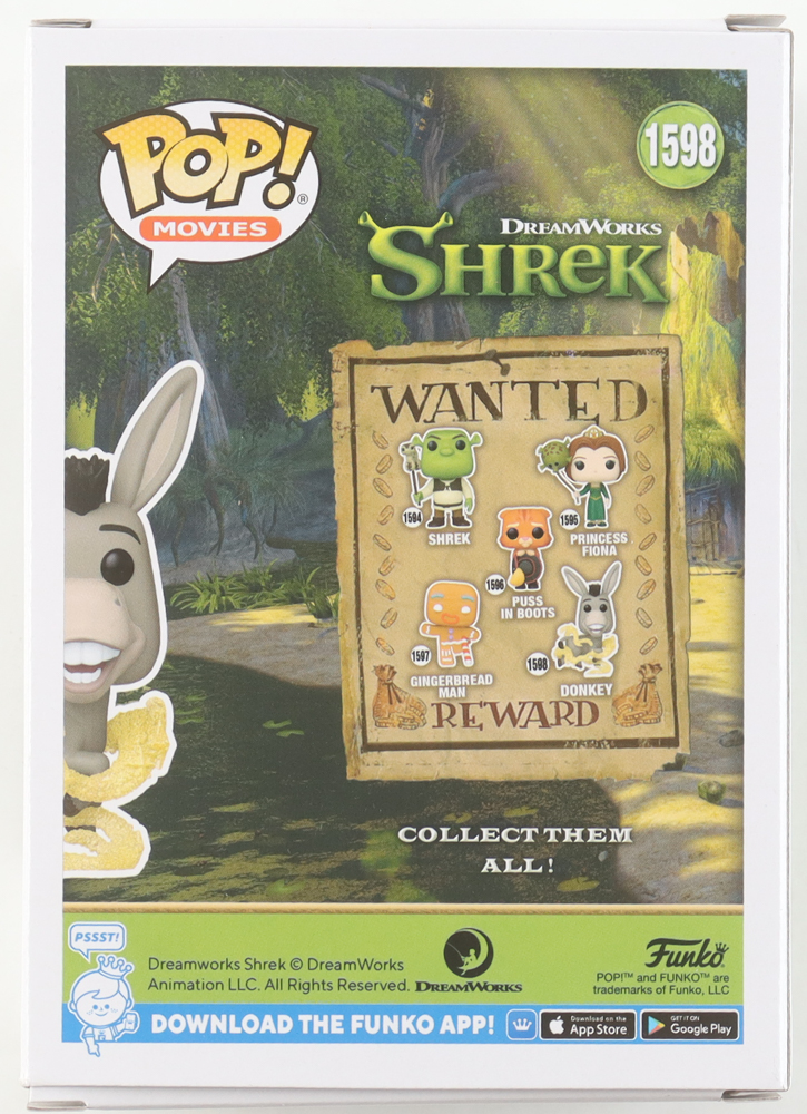 Eugenio Derbez Signed "Shrek" #1598 Donkey Funko Pop! Vinyl Figure (ACOA) at PristineAuction.com Eugenio Derbez Signed "Shrek" #1598 Donkey Funko Pop! Vinyl Figure (ACOA) at PristineAuction.com