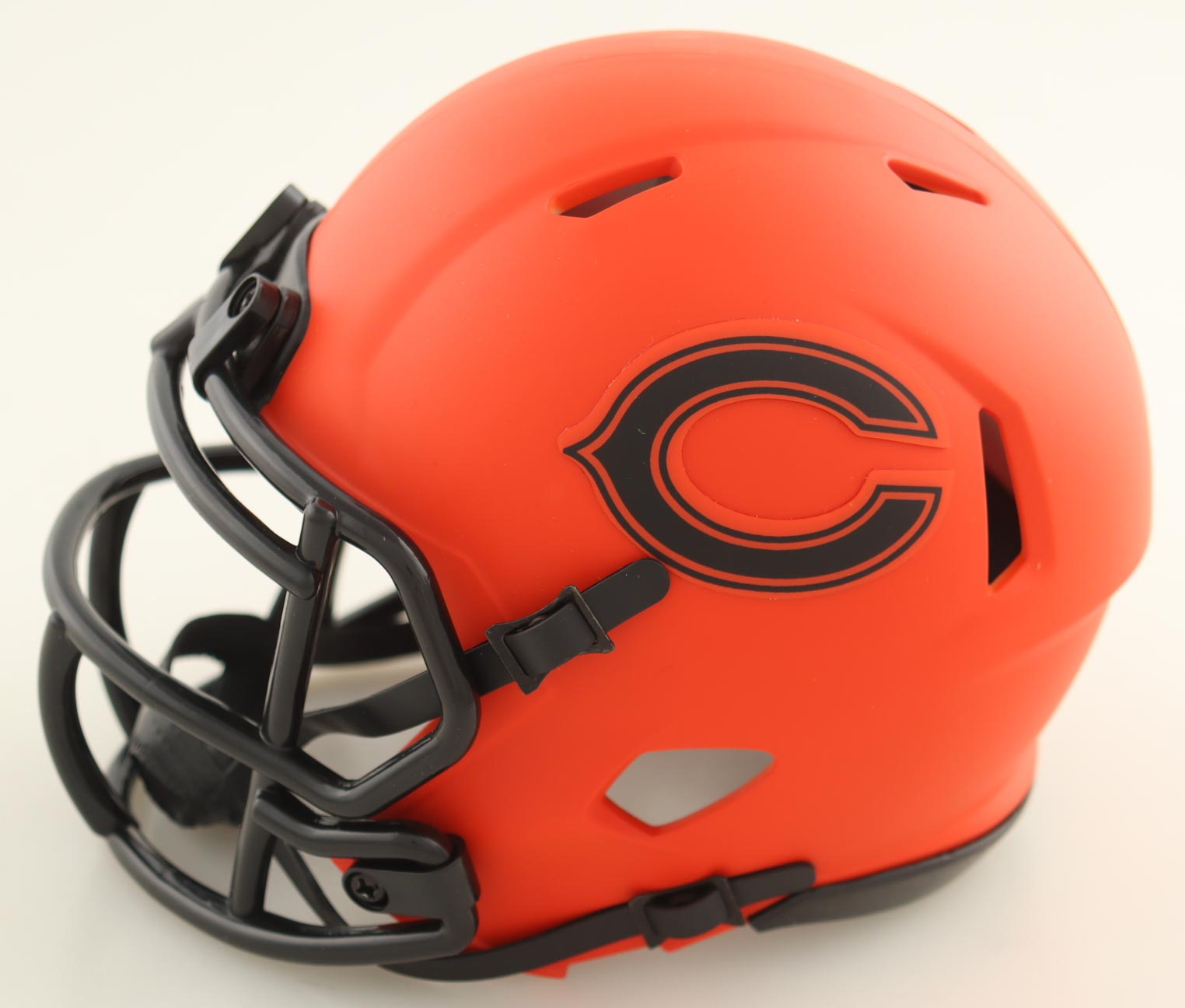 Tyson Bagent Signed Bears Rave Alternate Speed Mini Helmet Inscribed "Bear Down" (Beckett) at PristineAuction.com Tyson Bagent Signed Bears Rave Alternate Speed Mini Helmet Inscribed "Bear Down" (Beckett) at PristineAuction.com