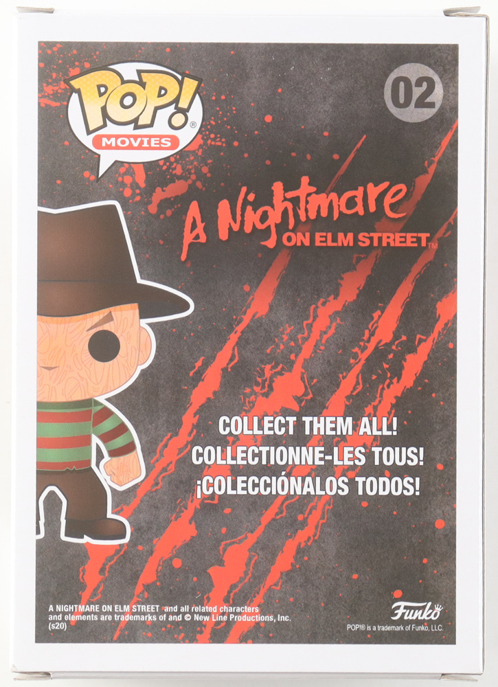 Robert Englund Signed "A Nightmare on Elm Street" #02 Freddy Krueger Funko Pop! Vinyl Figure (PSA) at PristineAuction.com Robert Englund Signed "A Nightmare on Elm Street" #02 Freddy Krueger Funko Pop! Vinyl Figure (PSA) at PristineAuction.com