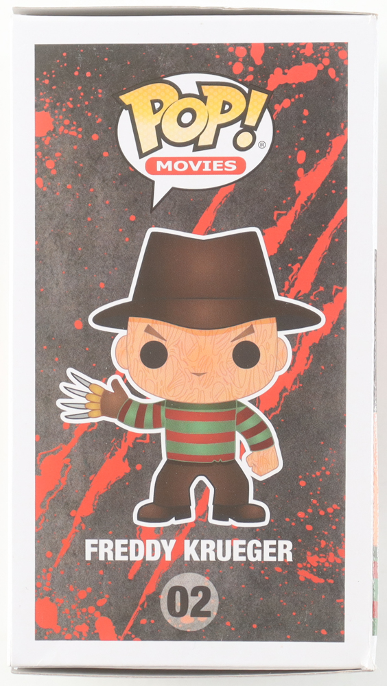 Robert Englund Signed "A Nightmare on Elm Street" #02 Freddy Krueger Funko Pop! Vinyl Figure (PSA) at PristineAuction.com Robert Englund Signed "A Nightmare on Elm Street" #02 Freddy Krueger Funko Pop! Vinyl Figure (PSA) at PristineAuction.com