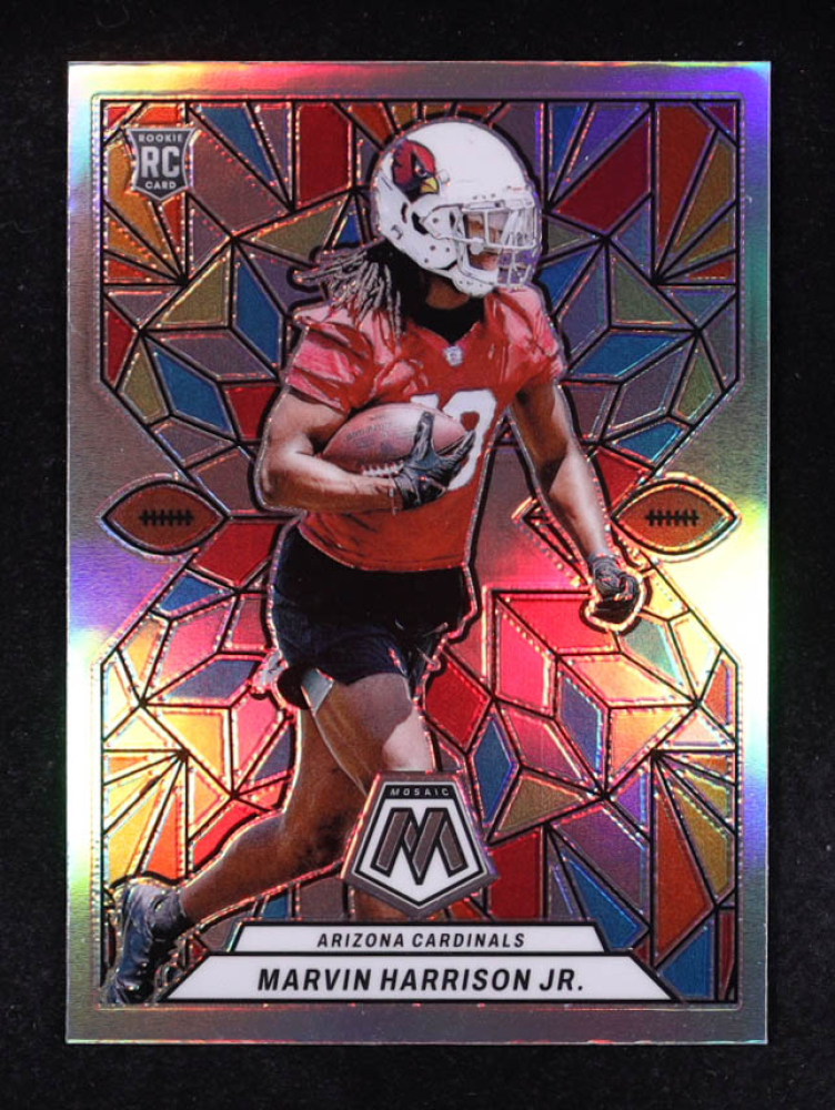 Marvin Harrison Jr. 2024 Panini Mosaic Stained Glass #20 RC