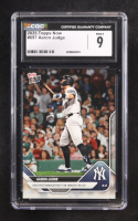 Aaron Judge 2025 Topps Now #697 (CGC 9) at PristineAuction.com