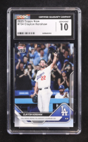 Clayton Kershaw 2025 Topps Now #734 (CGC 10) at PristineAuction.com