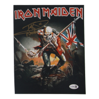 Nicko McBrain Signed 8x10 Photo (JSA) at PristineAuction.com