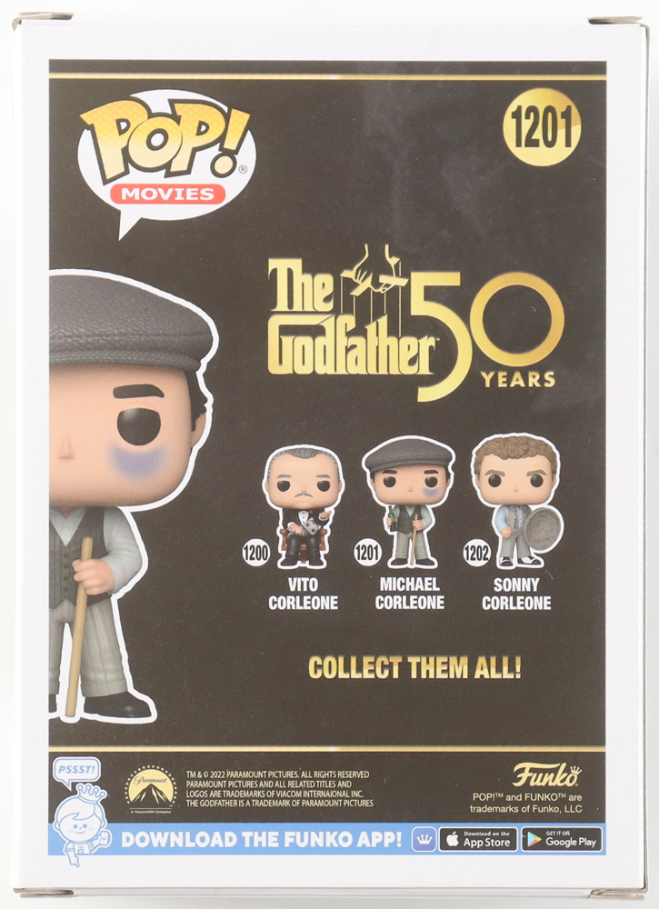Al Pacino Signed "The Godfather: 50 Years" #1201 Michael Corleone Funko Pop! Vinyl Figure (PSA) at PristineAuction.com Al Pacino Signed "The Godfather: 50 Years" #1201 Michael Corleone Funko Pop! Vinyl Figure (PSA) at PristineAuction.com