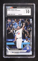 Clayton Kershaw 2025 Topps Now #734 (CGC 10) at PristineAuction.com