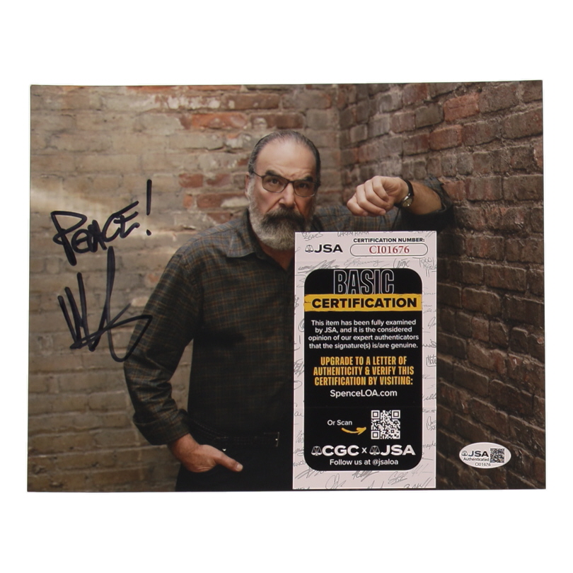 Mandy Patinkin Signed 8x10 Photo Inscribed "Peace!" (JSA) at PristineAuction.com Mandy Patinkin Signed 8x10 Photo Inscribed "Peace!" (JSA) at PristineAuction.com
