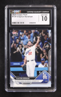 Clayton Kershaw 2025 Topps Now #734 (CGC 10) at PristineAuction.com