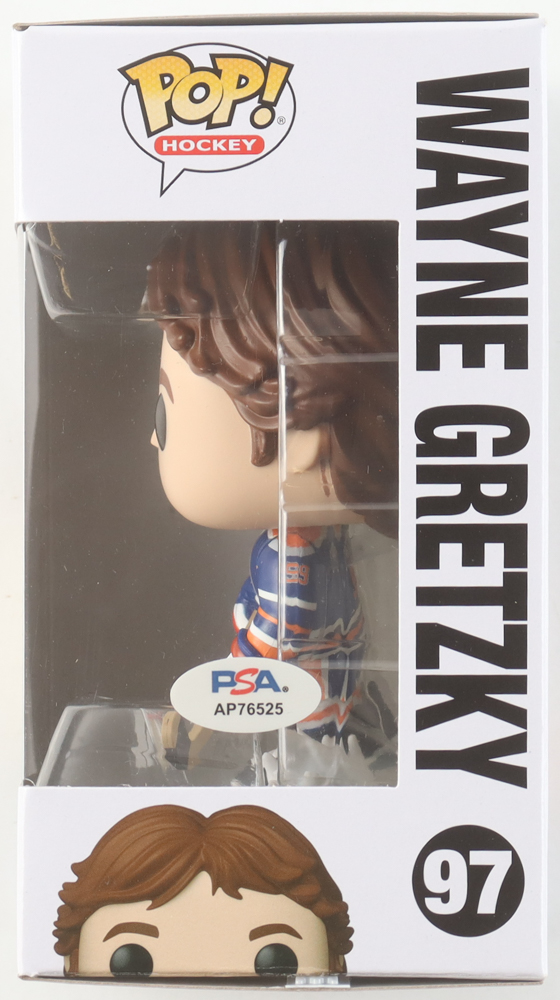 Wayne Gretzky Signed Oilers #97 Funko Pop! Vinyl Figure (PSA) at PristineAuction.com Wayne Gretzky Signed Oilers #97 Funko Pop! Vinyl Figure (PSA) at PristineAuction.com