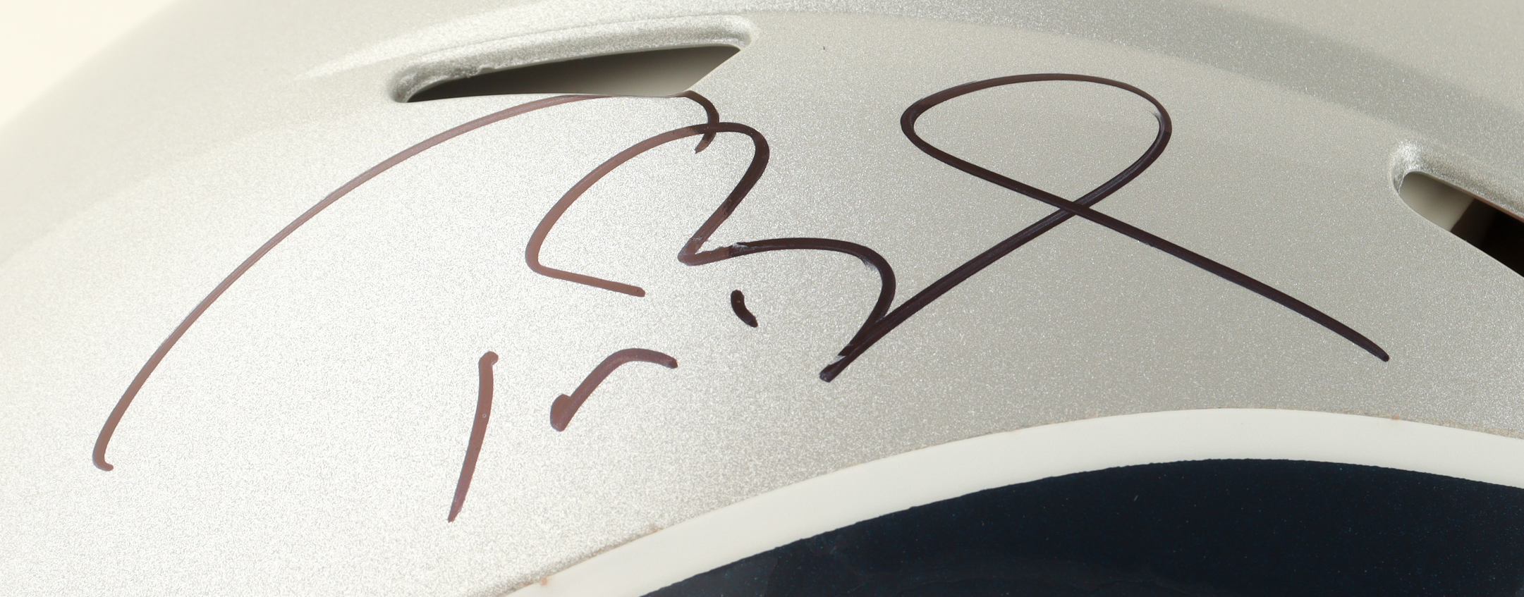 Tom Brady Signed Patriots Full-Size Authentic On-Field Speed Helmet With Visor (Fanatics & GOAT) at PristineAuction.com Tom Brady Signed Patriots Full-Size Authentic On-Field Speed Helmet With Visor (Fanatics & GOAT) at PristineAuction.com