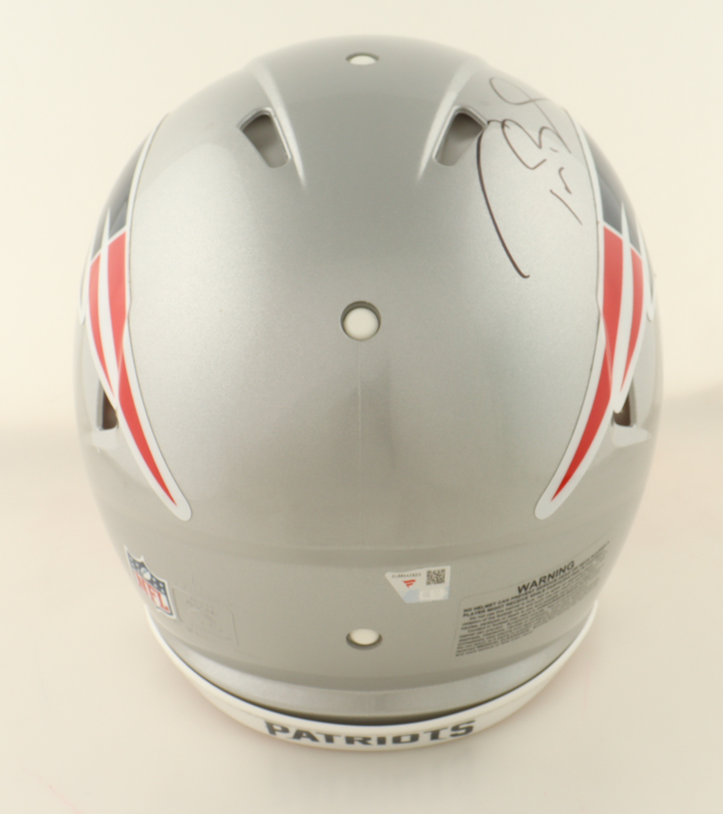 Tom Brady Signed Patriots Full-Size Authentic On-Field Speed Helmet With Visor (Fanatics & GOAT) at PristineAuction.com Tom Brady Signed Patriots Full-Size Authentic On-Field Speed Helmet With Visor (Fanatics & GOAT) at PristineAuction.com
