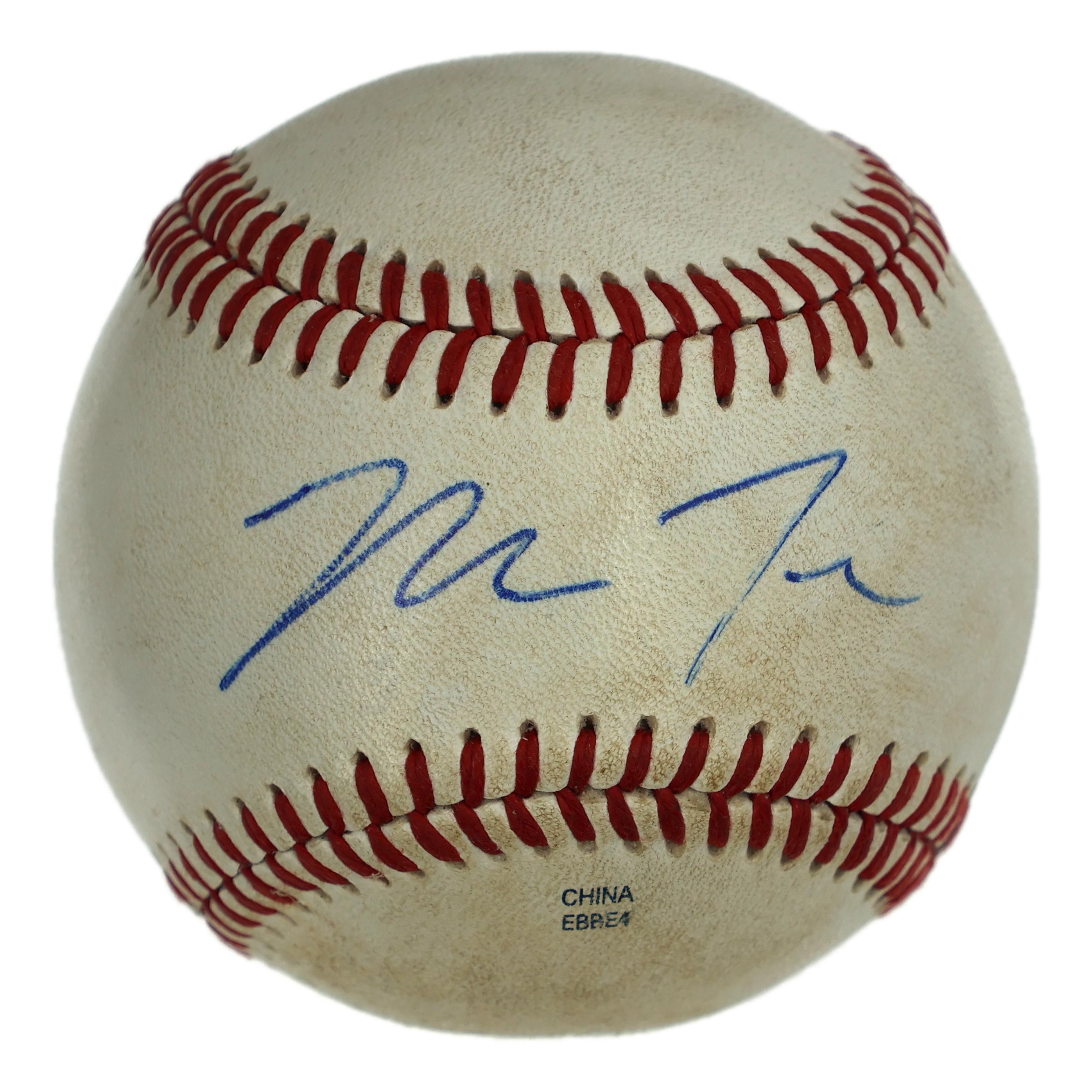 Mike Trout Signed Baseball with Early-Career Signature (PSA) at PristineAuction.com Mike Trout Signed Baseball with Early-Career Signature (PSA) at PristineAuction.com