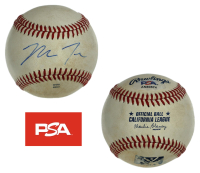 Mike Trout Signed Baseball with Early-Career Signature (PSA) at PristineAuction.com