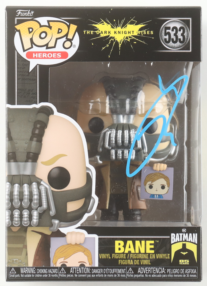 Tom Hardy Signed "The Dark Knight Rises" #533 Bane Funko Pop! Vinyl Figure (PSA) at PristineAuction.com Tom Hardy Signed "The Dark Knight Rises" #533 Bane Funko Pop! Vinyl Figure (PSA) at PristineAuction.com