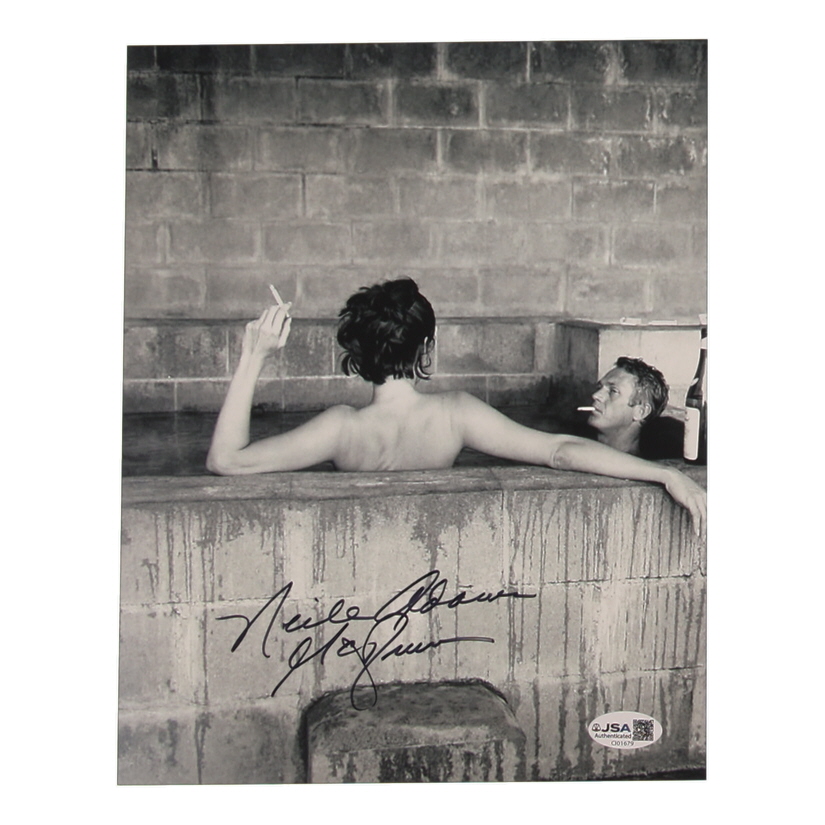 Steve McQueen & Neile Adams Signed 8x10 Photo (JSA) at PristineAuction.com Steve McQueen & Neile Adams Signed 8x10 Photo (JSA) at PristineAuction.com