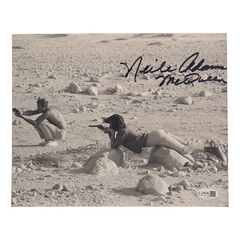 Steve McQueen & Neile Adams Signed 8x10 Photo (JSA) at PristineAuction.com Steve McQueen & Neile Adams Signed 8x10 Photo (JSA) at PristineAuction.com