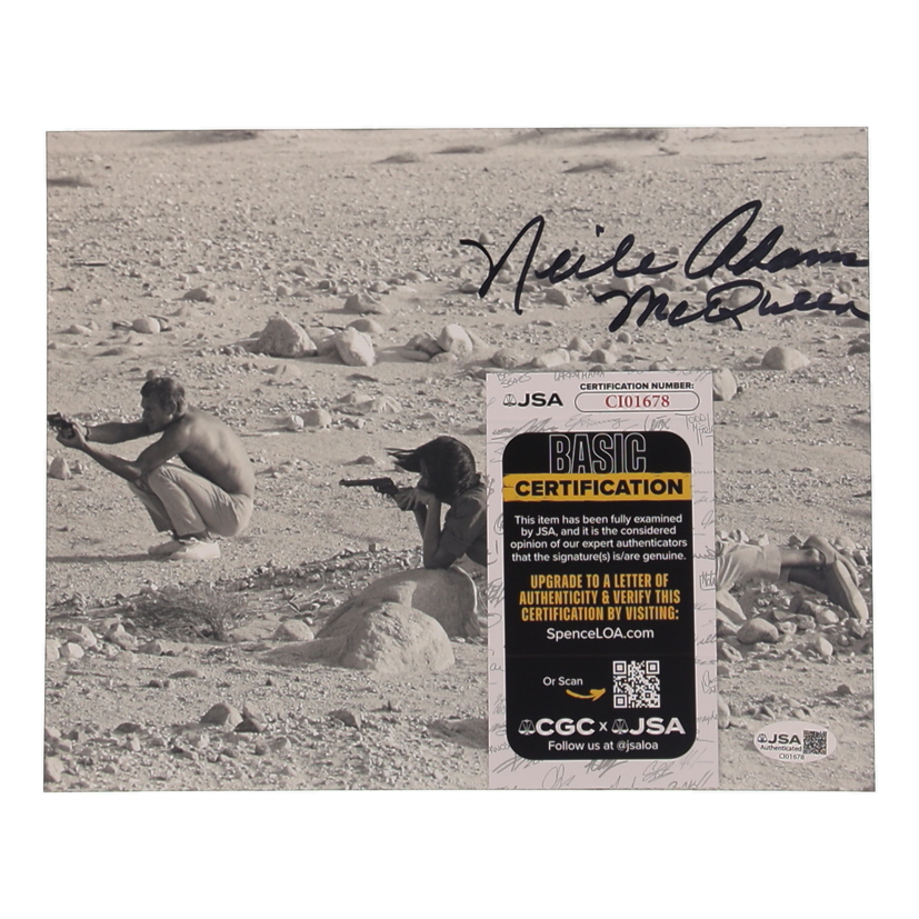 Steve McQueen & Neile Adams Signed 8x10 Photo (JSA) at PristineAuction.com Steve McQueen & Neile Adams Signed 8x10 Photo (JSA) at PristineAuction.com