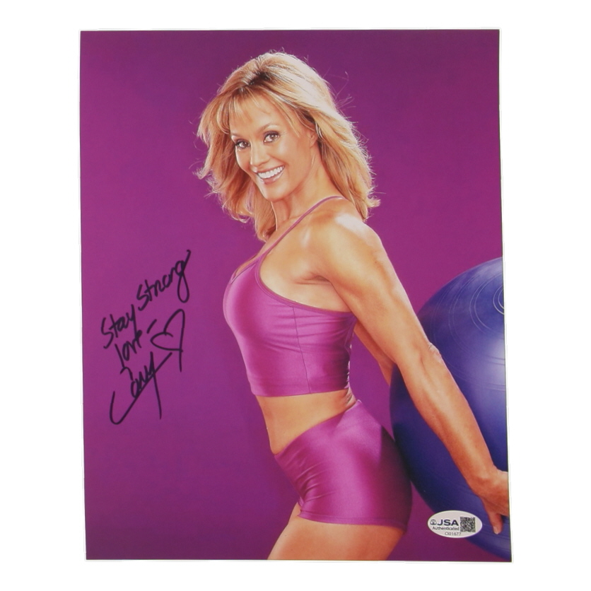 Cory Everson Signed 8x10 Photo Inscribed "Stay Strong" & "Love" (JSA) at PristineAuction.com Cory Everson Signed 8x10 Photo Inscribed "Stay Strong" & "Love" (JSA) at PristineAuction.com