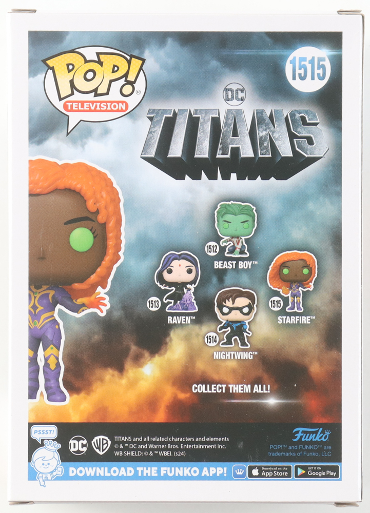 Anna Diop Signed "Titans" #1515 Starfire Funko Pop! Vinyl Figure (PSA) at PristineAuction.com Anna Diop Signed "Titans" #1515 Starfire Funko Pop! Vinyl Figure (PSA) at PristineAuction.com