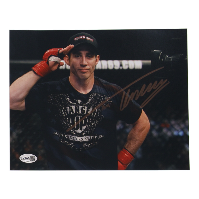Tim Kennedy Signed 8x10 Photo (JSA) at PristineAuction.com Tim Kennedy Signed 8x10 Photo (JSA) at PristineAuction.com