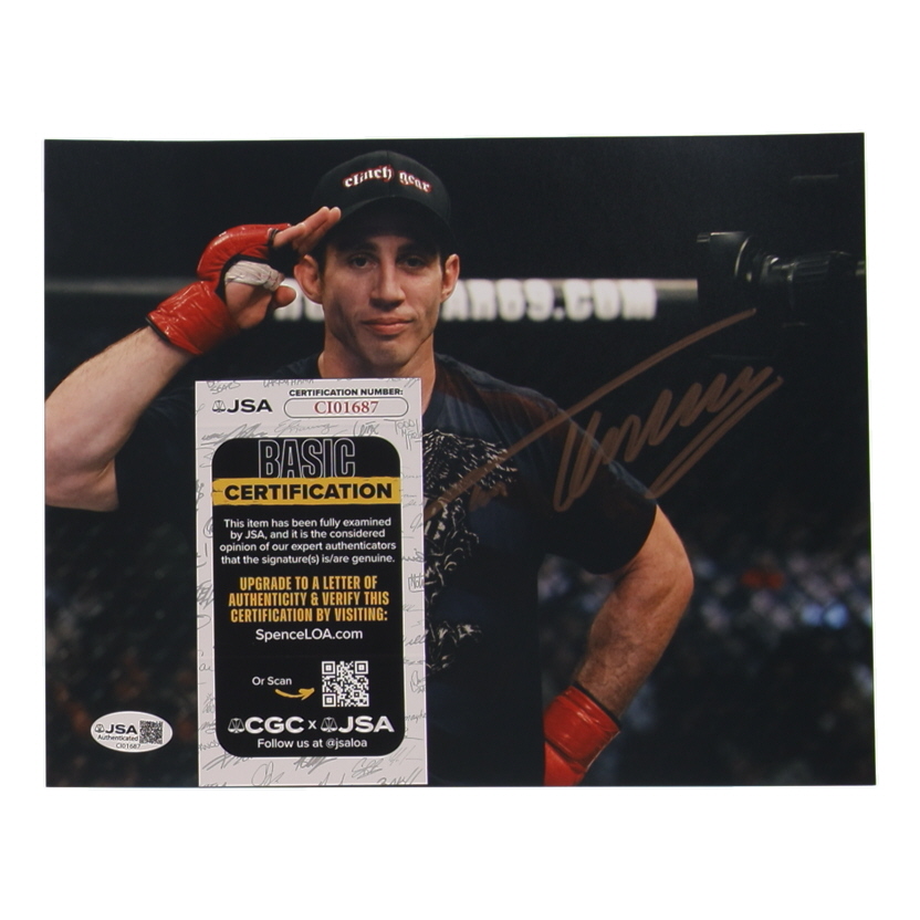 Tim Kennedy Signed 8x10 Photo (JSA) at PristineAuction.com Tim Kennedy Signed 8x10 Photo (JSA) at PristineAuction.com