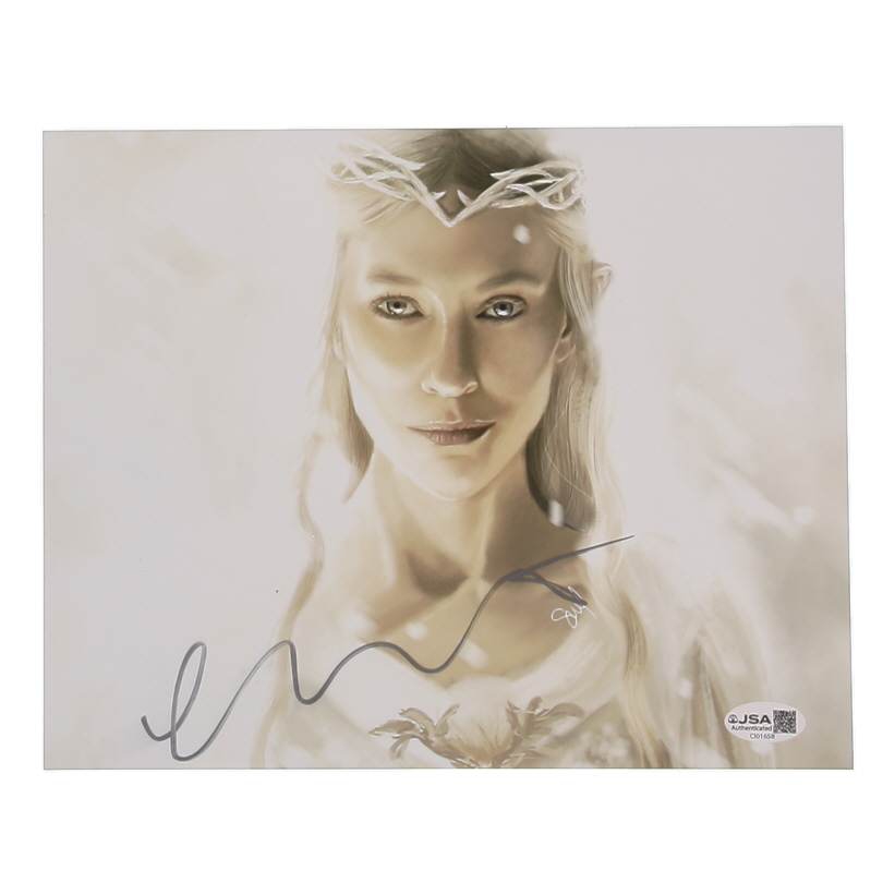 Cate Blanchett Signed "Lord of the Rings: Fellowship of the Ring" 8x10 Photo (JSA) at PristineAuction.com Cate Blanchett Signed "Lord of the Rings: Fellowship of the Ring" 8x10 Photo (JSA) at PristineAuction.com