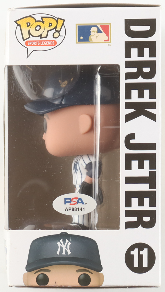 Derek Jeter Signed Yankees #11 Funko Pop! Vinyl Figure (PSA) at PristineAuction.com Derek Jeter Signed Yankees #11 Funko Pop! Vinyl Figure (PSA) at PristineAuction.com