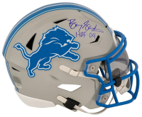 Barry Sanders Signed Lions Mid-Size SpeedFlex Helmet Inscribed "HOF'04" (Schwartz) at PristineAuction.com