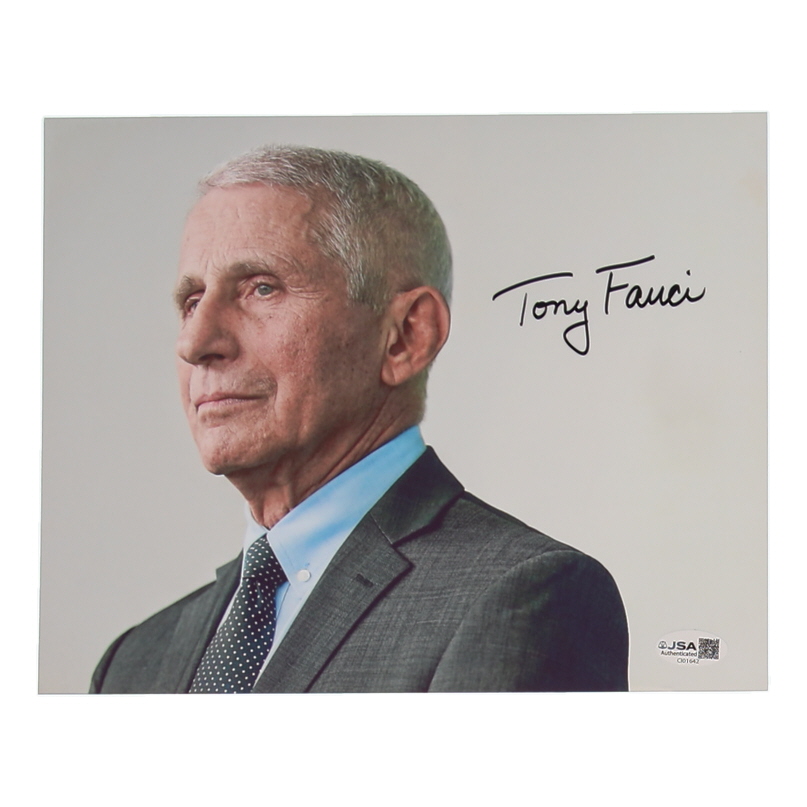 Anthony Fauci Signed 8x10 Photo (JSA) at PristineAuction.com Anthony Fauci Signed 8x10 Photo (JSA) at PristineAuction.com
