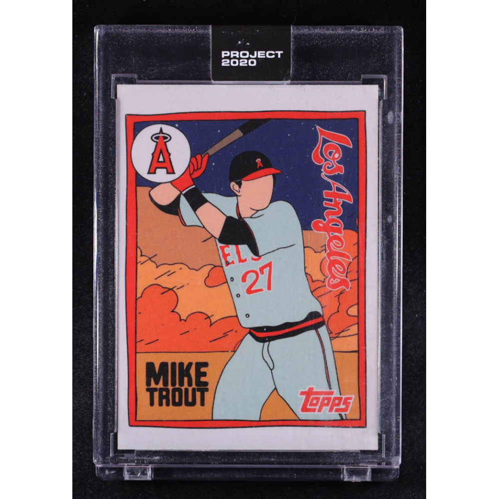 Mike Trout 2020 Topps Project 2020 #63 / Fucci at PristineAuction.com
